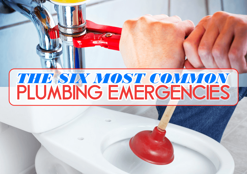 The Six Most Common Plumbing Emergencies